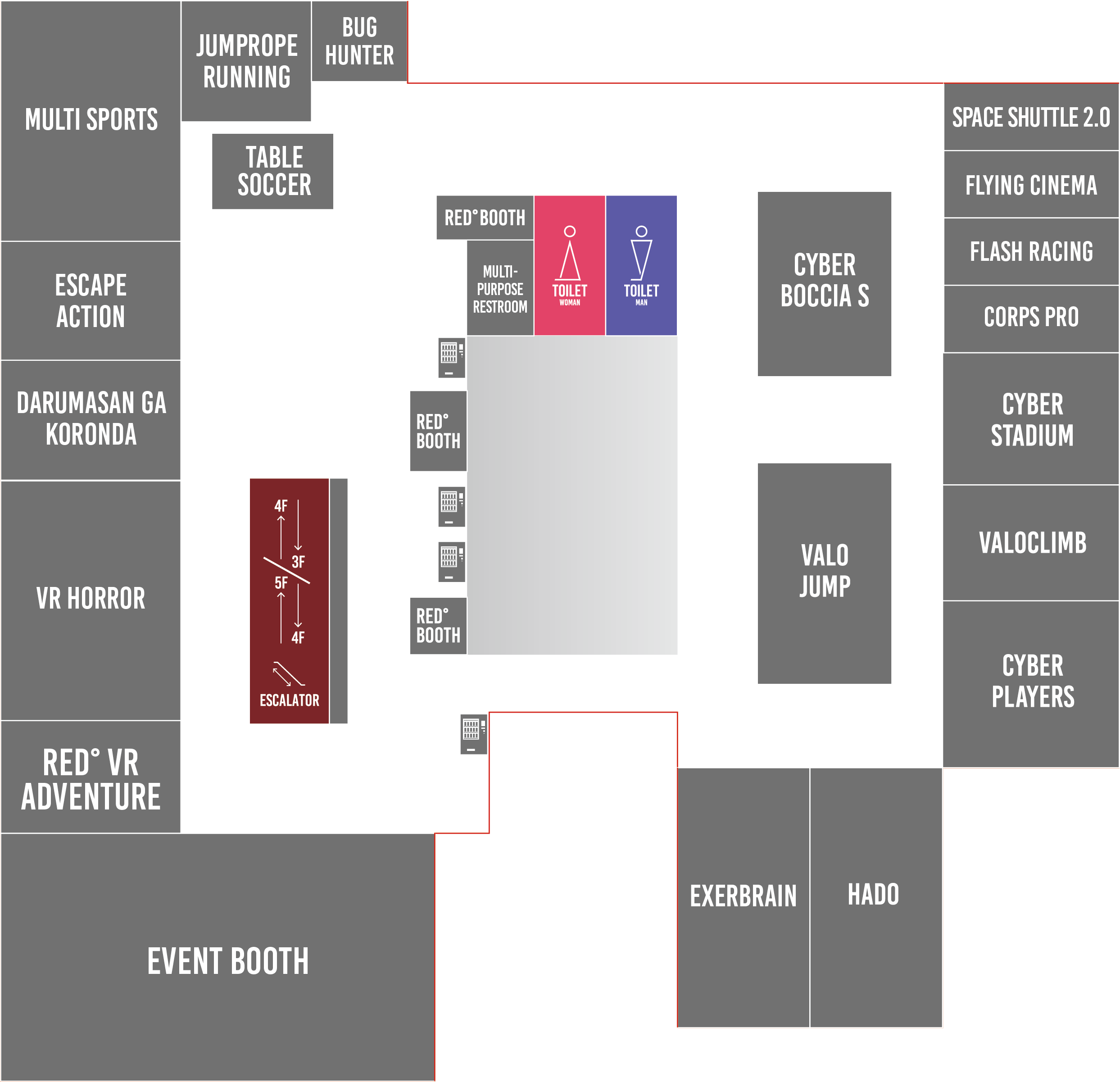 4Fフロアマップ